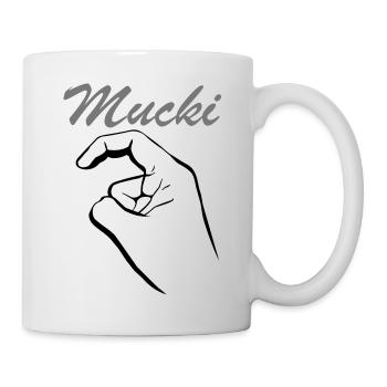 Mucki Keinohrhase - Tasse - Weiß - Rechts