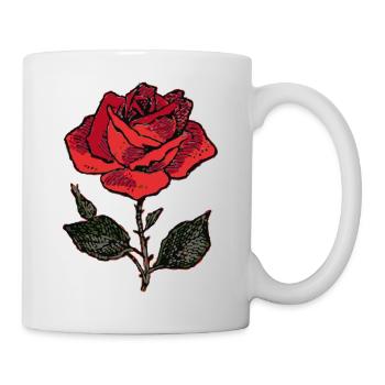 rose - Mug - white - Right