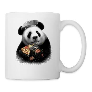PANDA LOVES PIZZA - Mug - white - Right