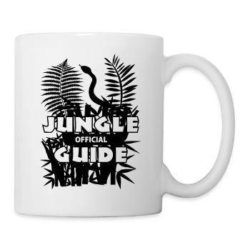 jungleguide blak - Mug - white - Right