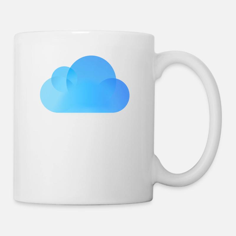 es ist keine Wolke, es ist nur ein anderer Computer - Tasse - Weiß