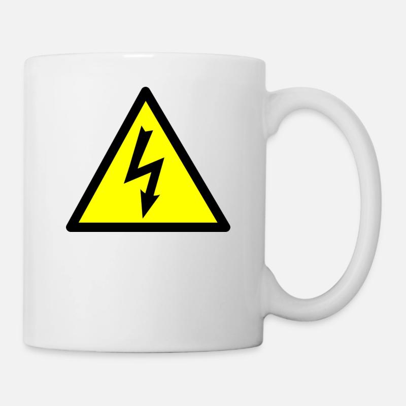 High Voltage - Mug blanc - blanc