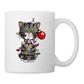 Christmascat - Mug blanc - blanc - Droite