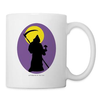 Sensenmann - Tasse - Weiß - Rechts