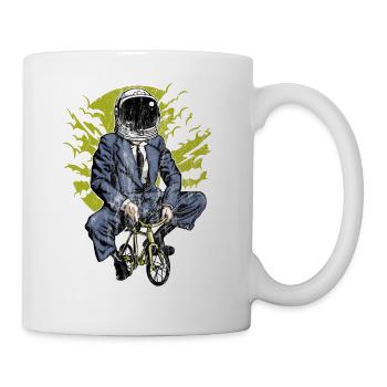 RENDRE LA LUNE - cadeau motard Astronautes - Mug blanc - blanc - Droite