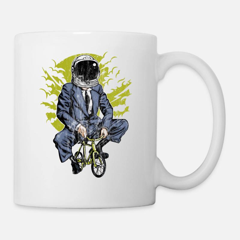 RENDRE LA LUNE - cadeau motard Astronautes - Mug blanc - blanc