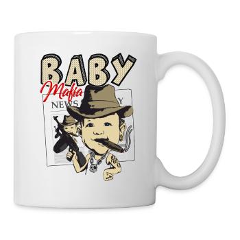 Baby Mafia - Mug blanc - blanc - Droite