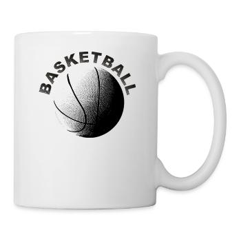Basketball - Tasse - Weiß - Rechts