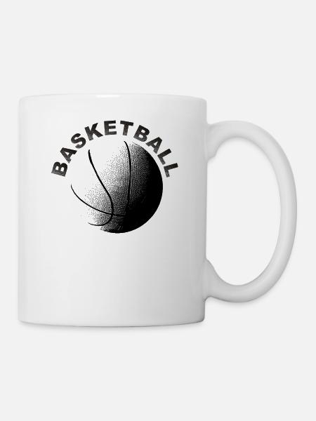 Basketball - Tasse - Weiß