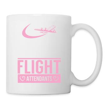Flight attendant - flight attendant - stewardess - - Mug - white - Right