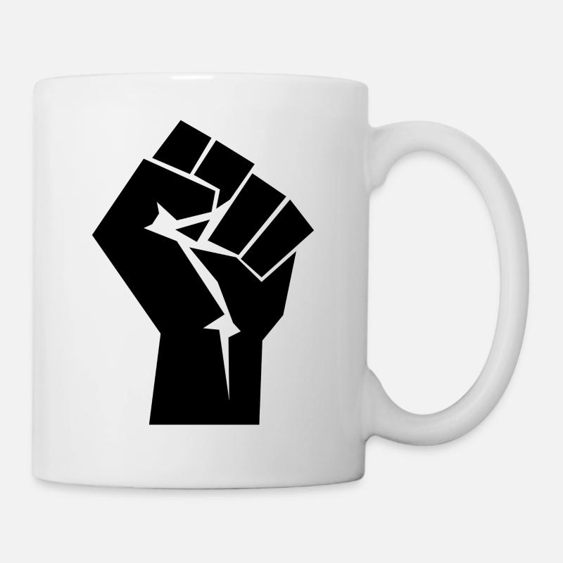 Kommunismus Faust - Tasse - Weiß