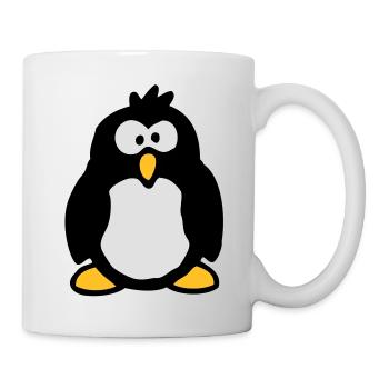 little_penguin - Mug blanc - blanc - Droite