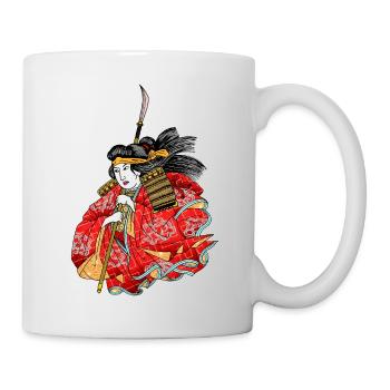 Tomoe Gozen Onna-Bugeisha - Mug blanc - blanc - Droite