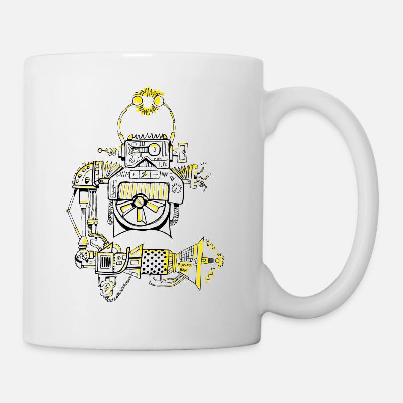 Plasmabuilder Roboter - Tasse - Weiß