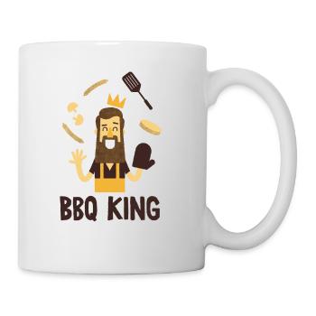 king bbq - Mug - white - Right
