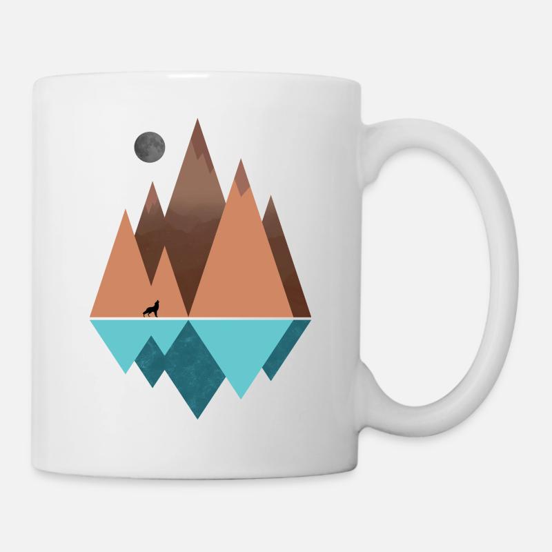 L.mountain - Mug blanc - blanc