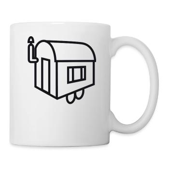 mobile Home - Mug blanc - blanc - Droite