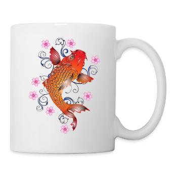 Japanese Peaches (Koi) - Mug - white - Right