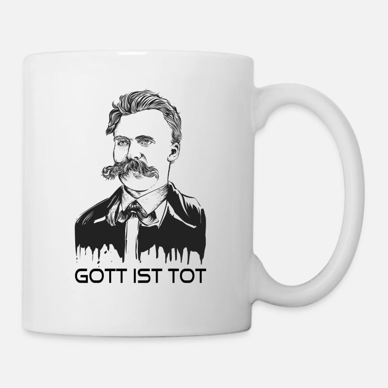 Dieu est mort Friedrich Nietzsche, Zarathoustra - Mug blanc - blanc