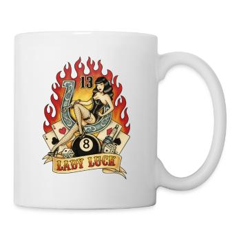 LADY LUCK TATTOO - Mug - white - Right