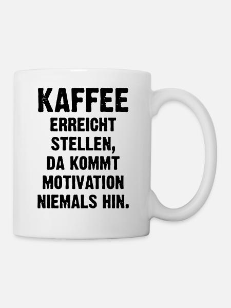 Kaffee - Tasse - Weiß