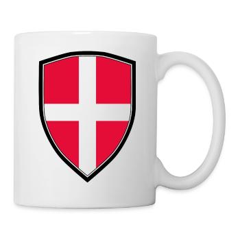 Denmark coat of arms - Mug - white - Right