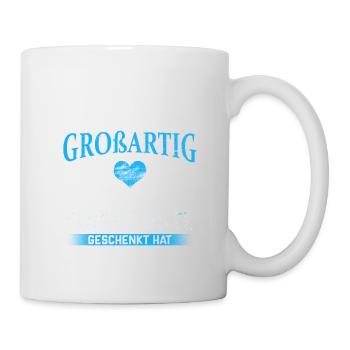 Papa Shirt · Eltern · Vatertag · Mama Geschenkt - Tasse - Weiß - Rechts