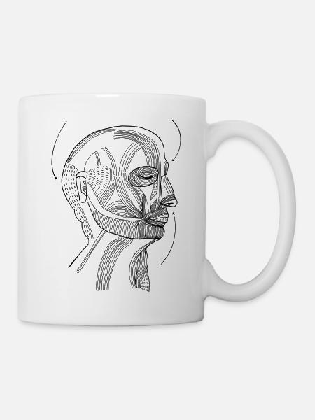 Tête sans sens - Mug blanc - blanc