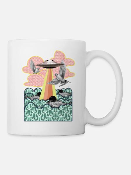 Flamingo - Mug blanc - blanc