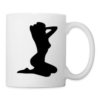 sexy - Tasse - Weiß - Rechts