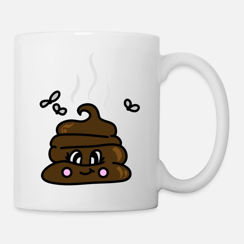 petite petite merde douce, idée de cadeau drôle - Mug blanc - blanc