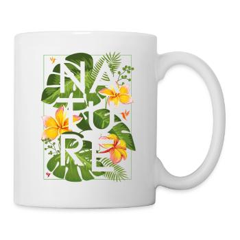 Dschungel 1 - Tasse - Weiß - Rechts