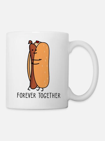 Für immer zusammen - Tasse - Weiß