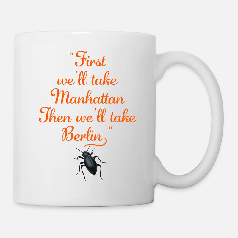 COCKROACH À MANHATTAN - Mug blanc - blanc