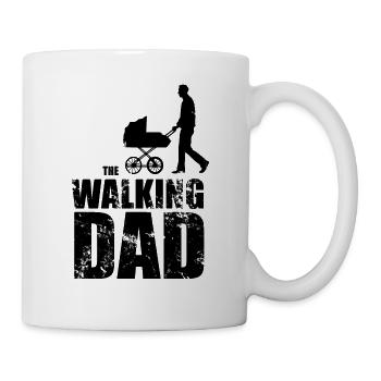 The walking dad - Tasse - Weiß - Rechts