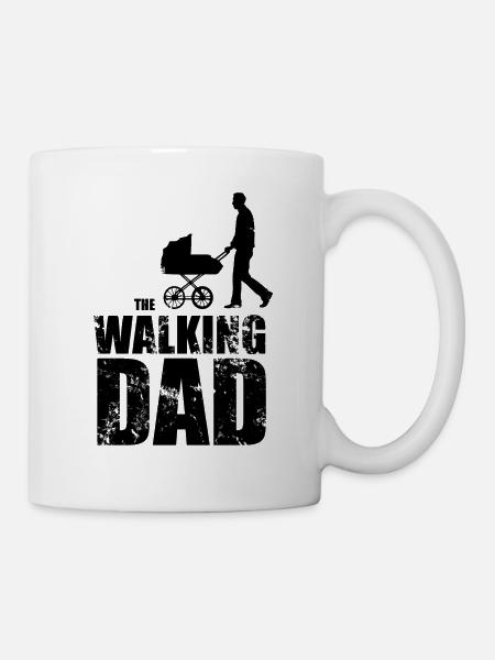 The walking dad - Mug - white