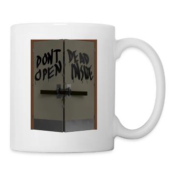 Don't open dead inside - Mug blanc - blanc - Droite