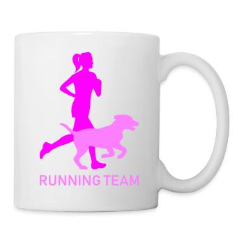 Running team - Tasse - Weiß - Rechts