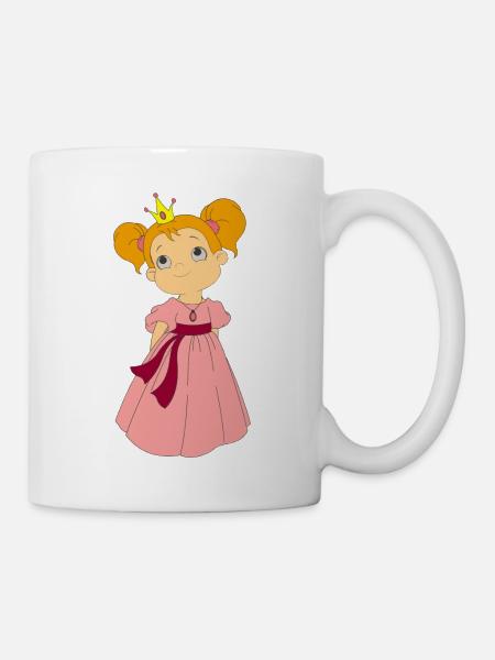 princesse - Mug blanc - blanc