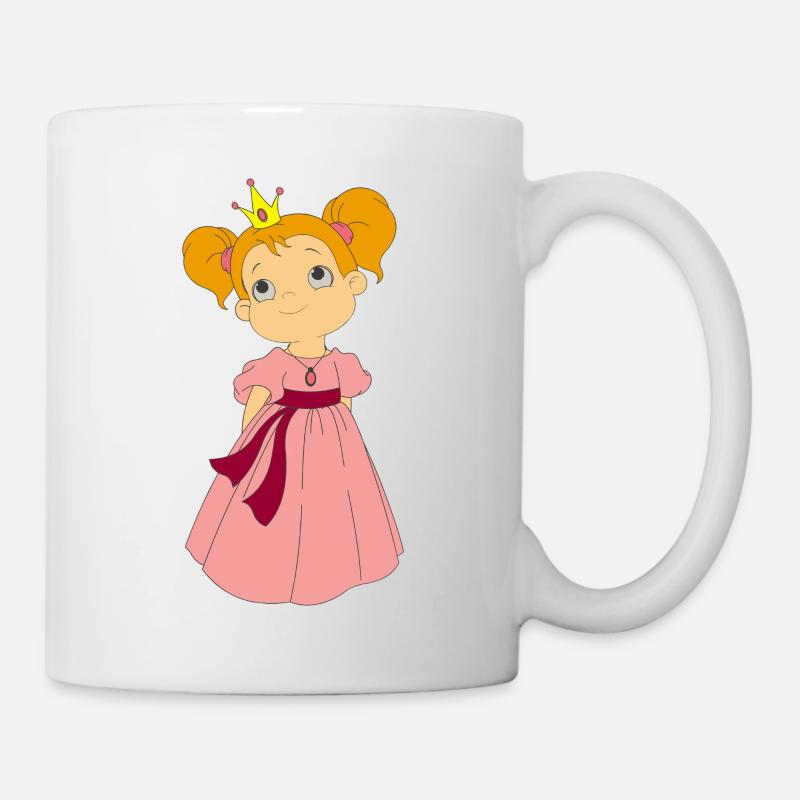 princesse - Mug blanc - blanc