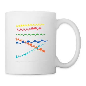 Line color - Tasse - Weiß - Rechts