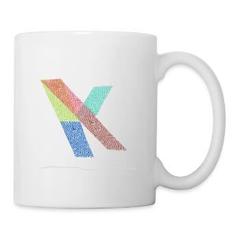 Graffiti design abstrait - Mug blanc - blanc - Droite