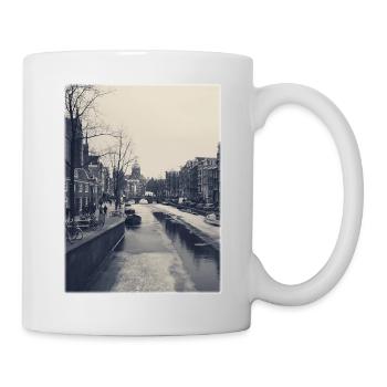 frozen amsterdam - Tasse - Weiß - Rechts