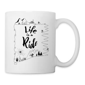 Mountain Bike Cycling Kids Kids - Mug - white - Right