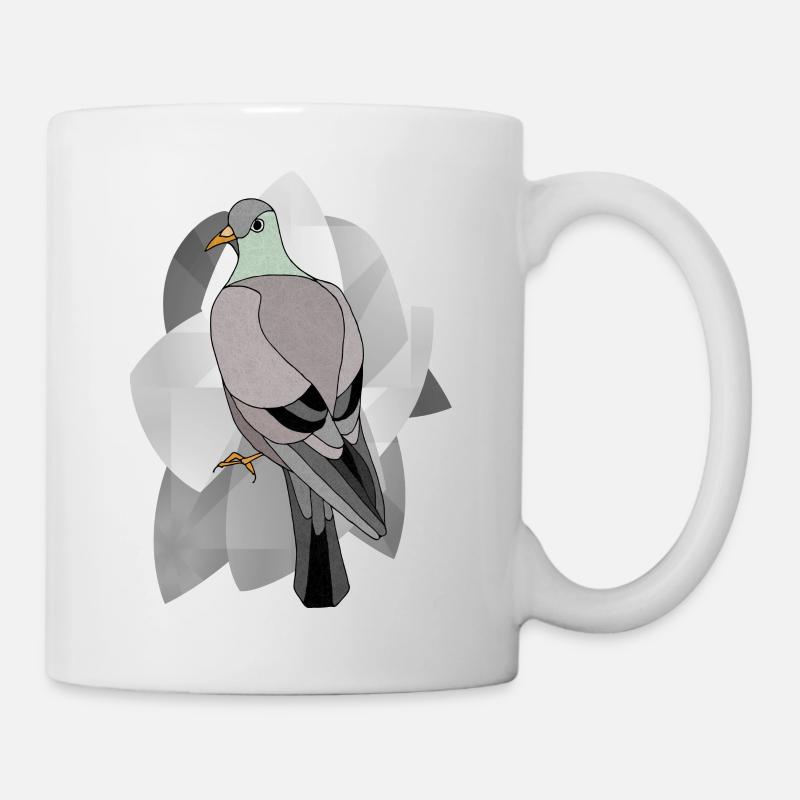 Bird pigeon - Mug - white
