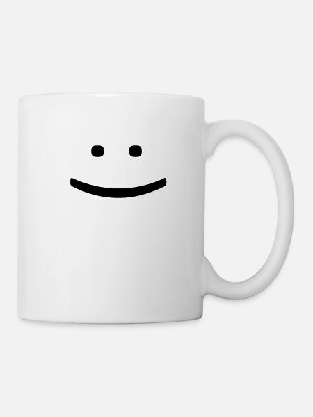 Smiley - Mug blanc - blanc