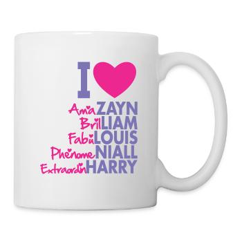 I Heart 1D - Mug - white - Right