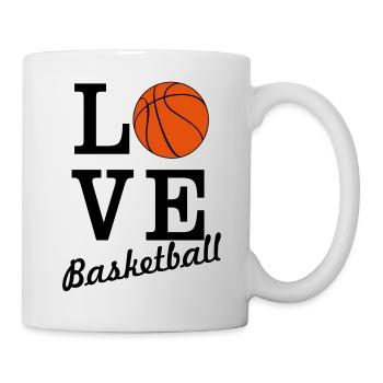 dear basketball - Mug - white - Right