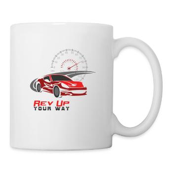 voiture - Mug blanc - blanc - Droite