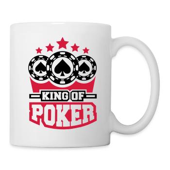 king_of_poker_c2 - Mug blanc - blanc - Droite